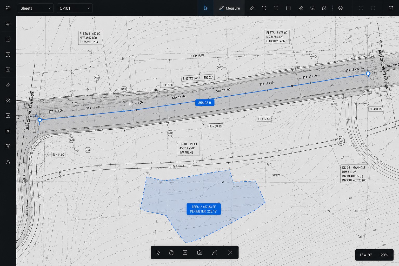Measurements & Stationing